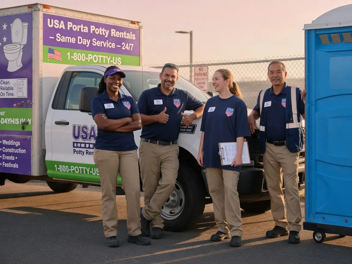 Porta Potty Rental company in Milledgeville, TN